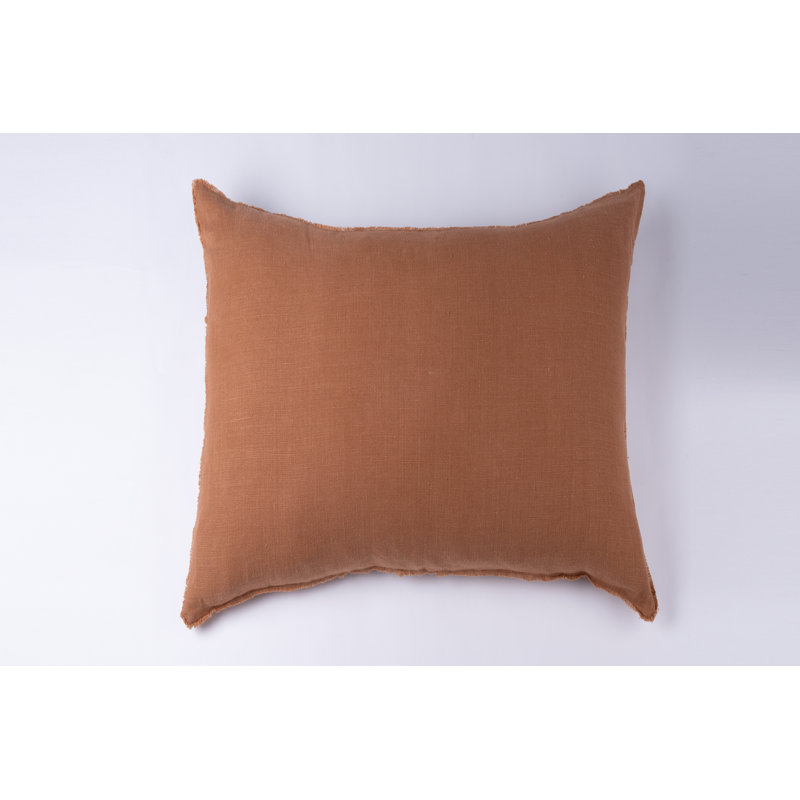 Ranier Linen Sham, Twin, Ochre