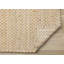 Tapis intérieur / extérieur à motif treillis ton sur ton / uni 5 pi x 8 pi (5 pi 3 po x 7 pi 7 po), beige crème, naturel - salon, chambre à coucher, salle à manger et cuisine-546122400
