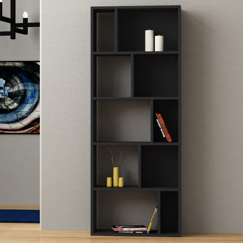 Geometric Bookcase, Black