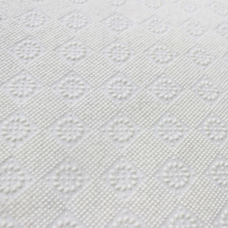 Stylish Woven Carpet, 5.2 x 7.5 Feet | 100% Polyester, 0.3 in Pile Height, Antibacterial, Non-Slip PVC Dot Underside | Machine Washable, 3D Digital Print | Perfect for Living Room, Bedroom & Home Décor