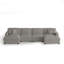 Canapé modulaire 4 pièces en chenille 4 pièces-1854458726-1854458720