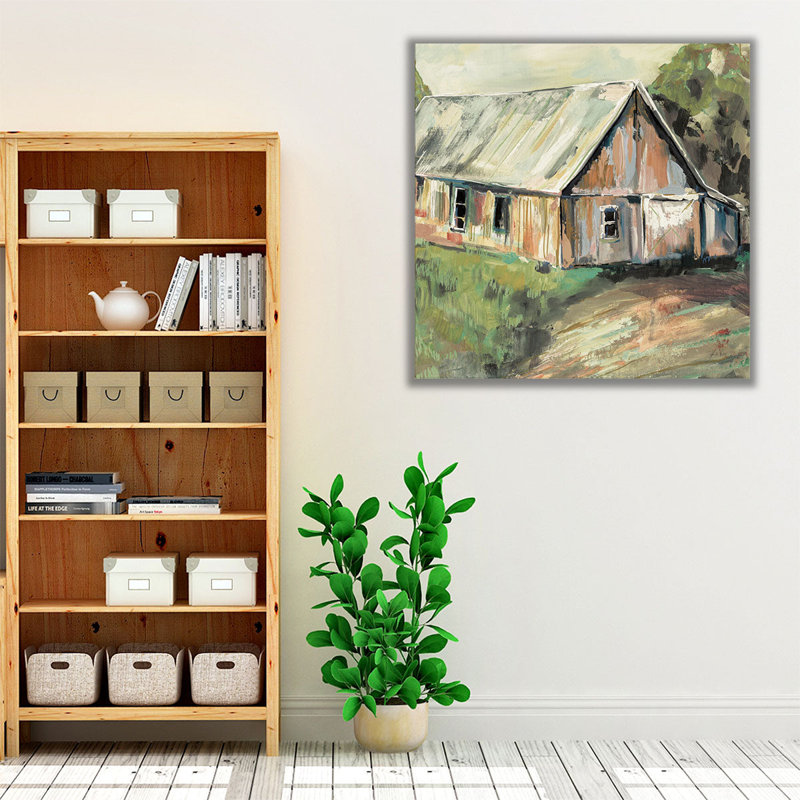 «Going to the Country I Earth», reproduction d'art sur toile, H 12 po x l 12 po