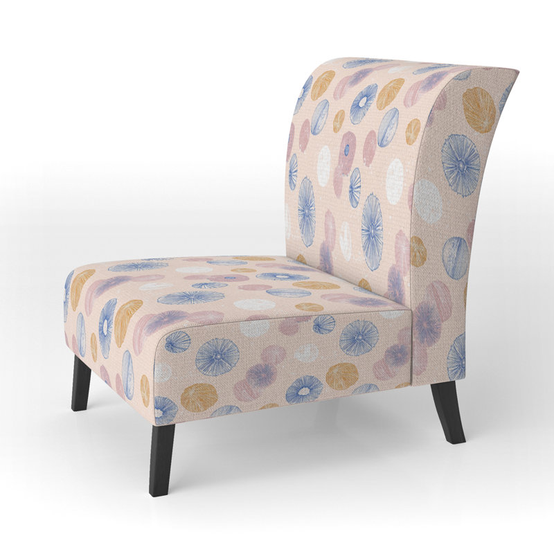Fauteuil de chambre Abstract, Pantoufle sans accoudoirs