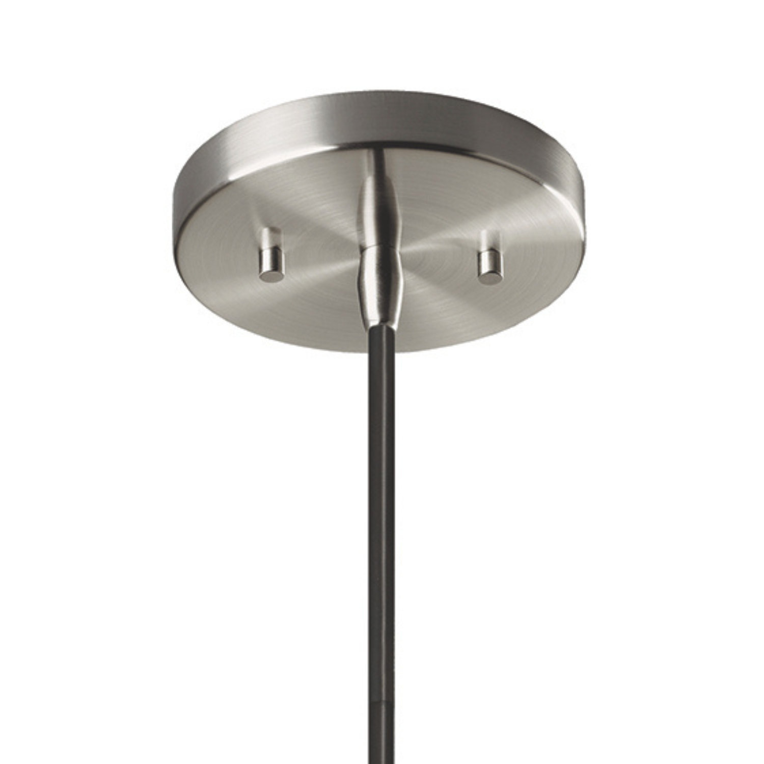 Logan 1 - Light Single Cone Pendant, Gloss Black, Polished Chrome, Incandescent (Not Included)