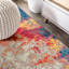 Tapis crème / bleu Lasley Contemporary-1710178733