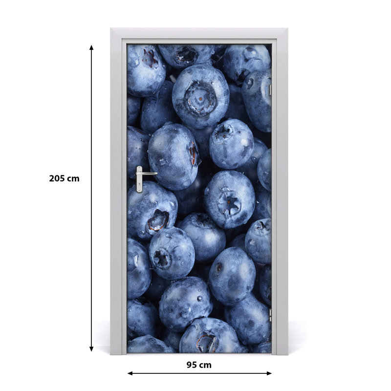 Cranberries Door Decal, 205cm H x 95cm W