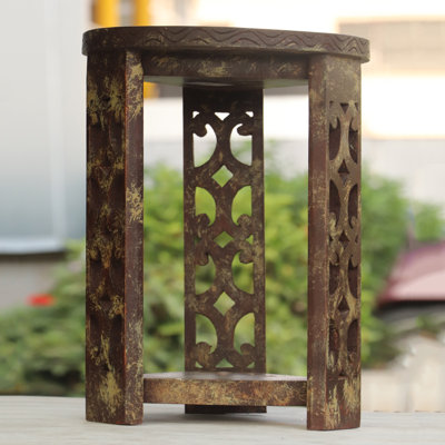 Solid Wood End Table