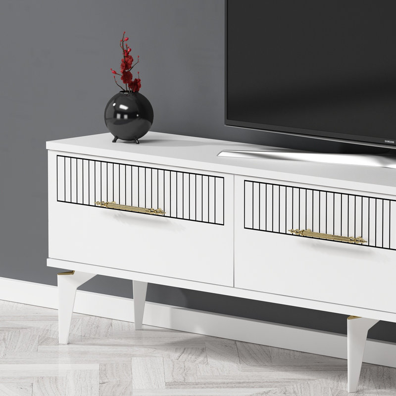 Keikei TV Stand, White