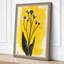 Flowering Plant in Yellow Botanical 1 Piece Wrapped Canvas Wall Art-2135776100-2135776110