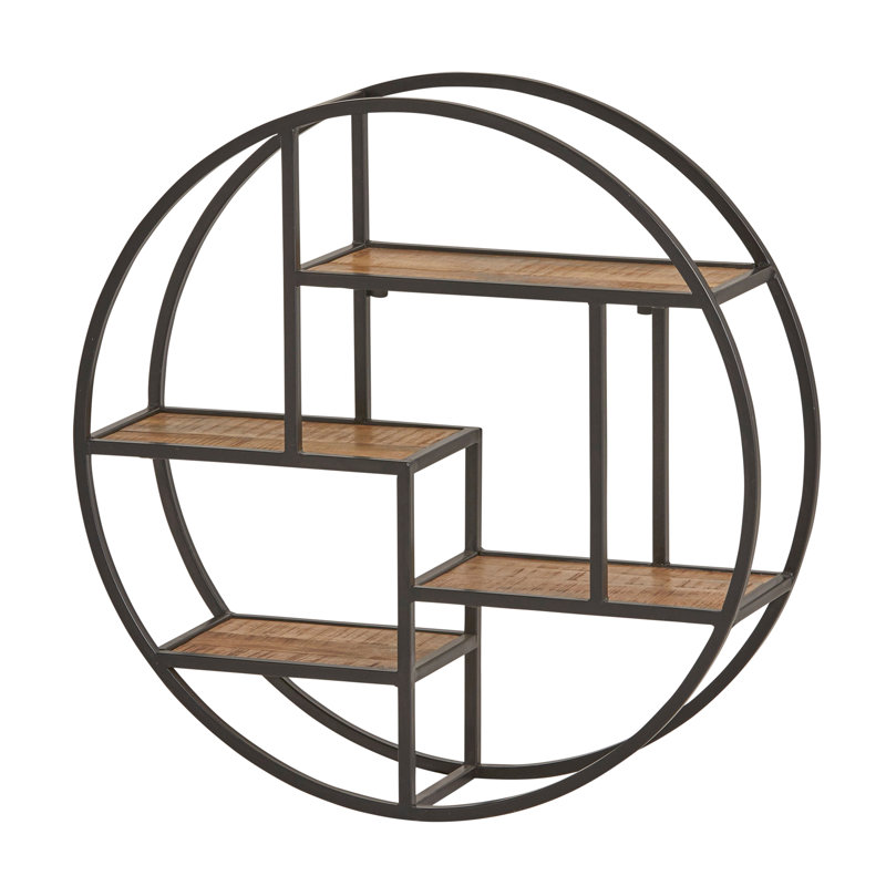 Dovray 4 Piece Circle Accent Shelf