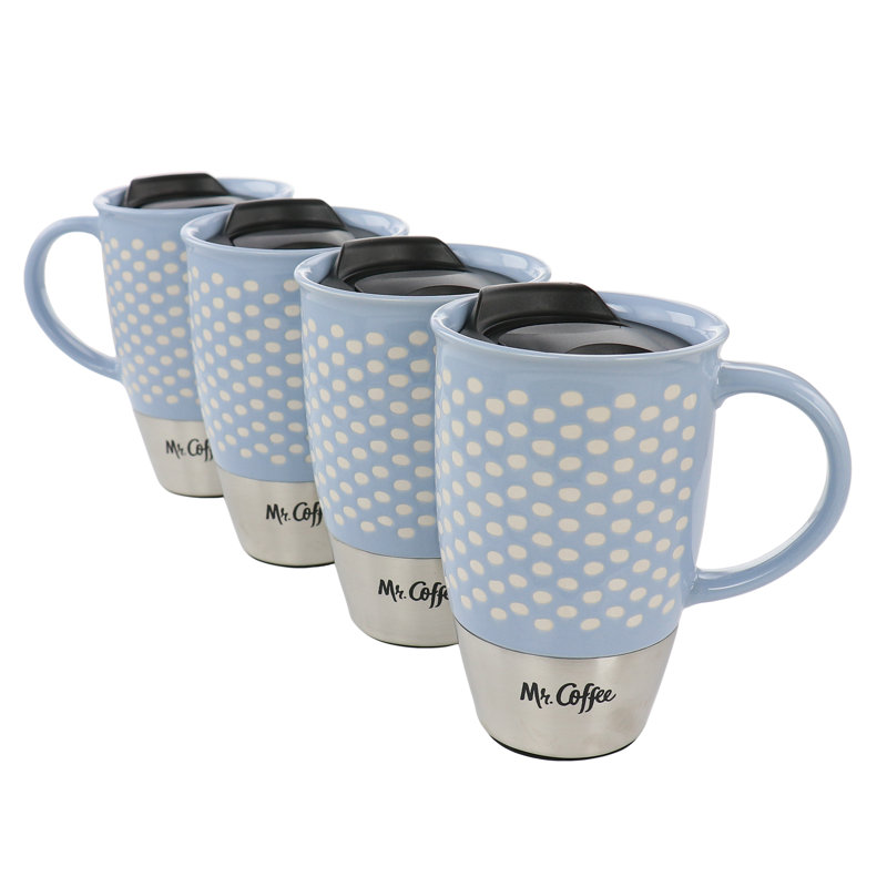 Mr. Coffee 15 oz., Bleu clair