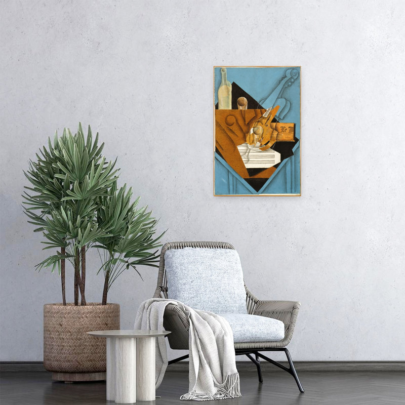 The Musicians Table, 1914 Abstract Contemporary Wall Art Print, 60.96cm H x 40.64cm W