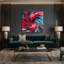 Art numérique sur toile 72 "Abstraction numérique"-1855405531