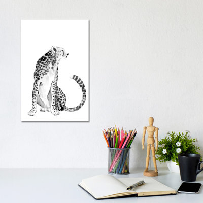 Chrome Cheetah I by Grace Popp - Wrapped Canvas Gallery-Wrapped Canvas Giclée