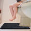 Tapis pour salle de bain en mousse à mémoire de forme en U Adelinde-1285655099