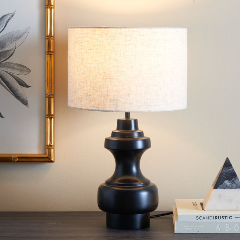 Nedra Solid Wood Table Lamp