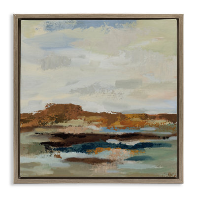 American West Abstract Floating Frame, design by Silvia Vassileva