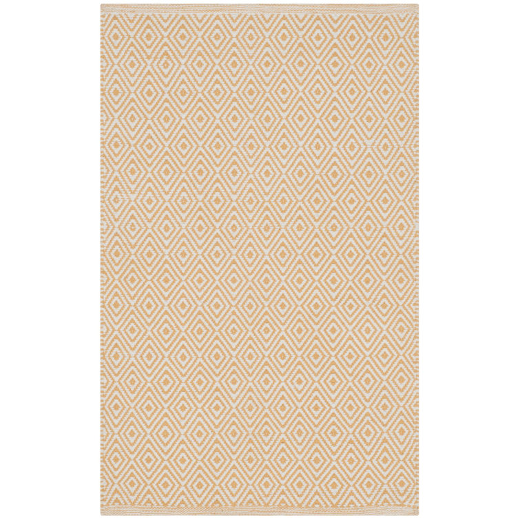 Dryden Hand Woven Cotton Geometric Rug