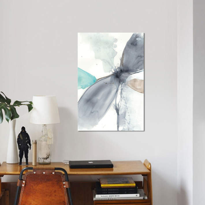 «Vortex Illusion I» par Jennifer Goldberger, reproduction sur toile tendue, H 40 po x l 26 po x P 1,5 po, Toile tendue