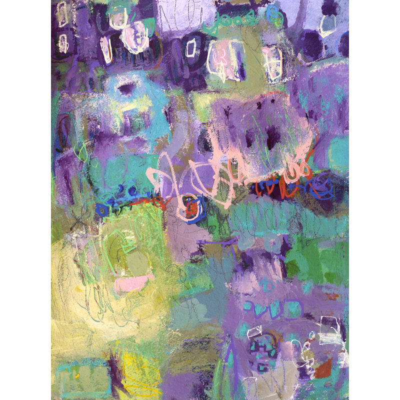 Hopscotch Print by Elizabeth Chapman, 21.25" H x 17.25" W x 0.875" D