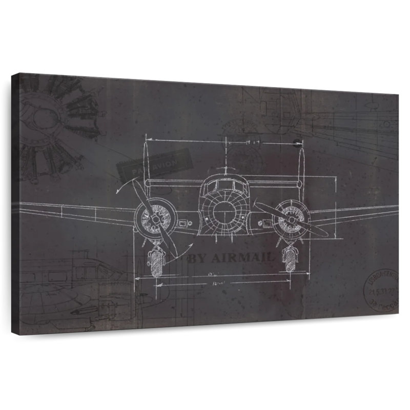 Plan de Mehar Plane Wings, H 8 po x l 12 po