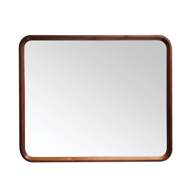Miroir plat Aliyani, Noyers, 29,5 po x 35,5 po