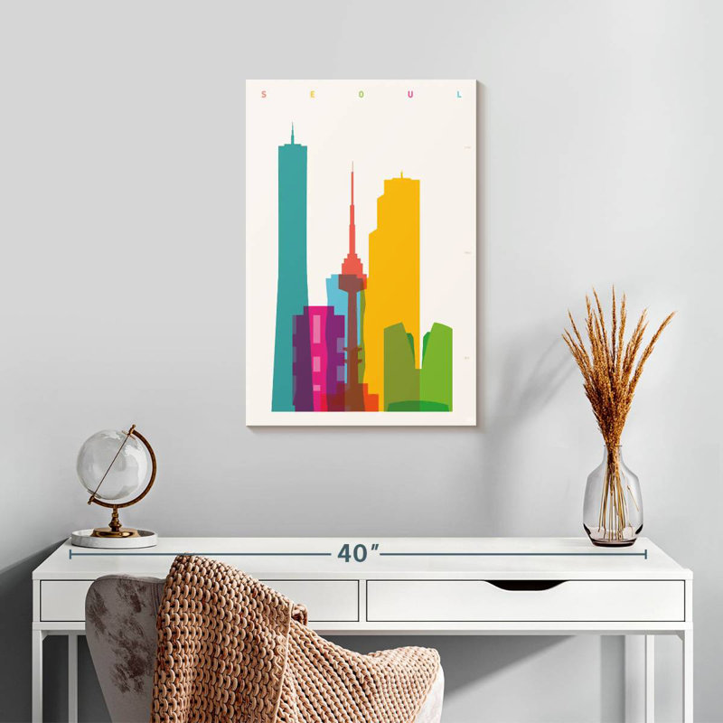 Sireci Vibrant Seoul, 24" H x 16" W