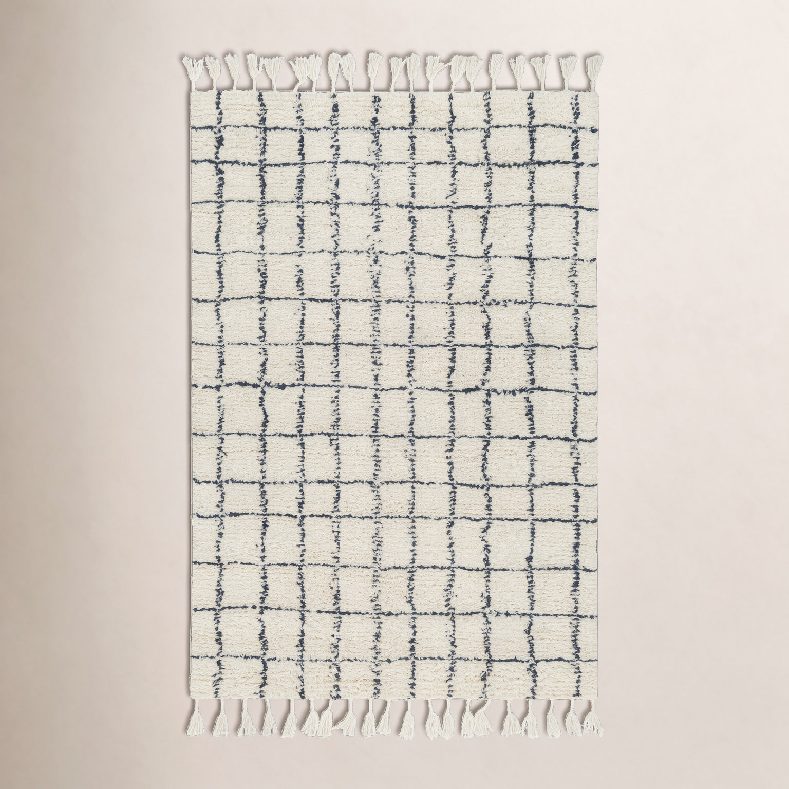 Jordana Hand-Woven Plaid Rug, Rectangle 8' x 10'