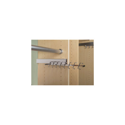 Sidelines Sliding Tie Rack For Custom Closet Systems