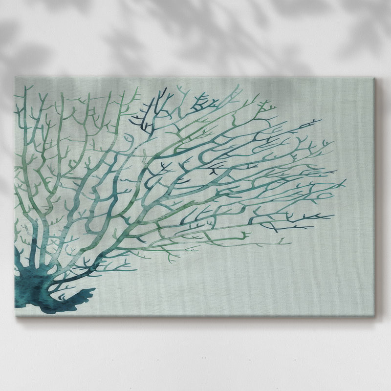Ombre de verre de mer I - Cavas enveloppés de galerie, 24 x 36