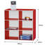 Troiano 80 cm H x 80 cm W Standard Bookcase-50524233