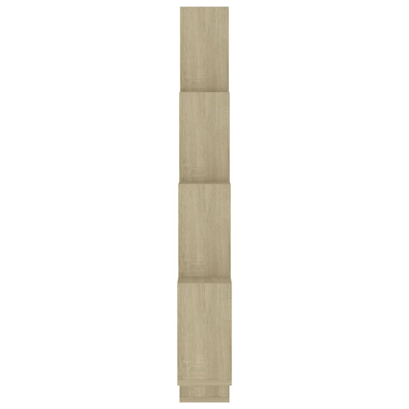 Gladi 8 Piece Cube Shelf, Sonoma Oak