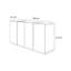 158cm Sideboard
