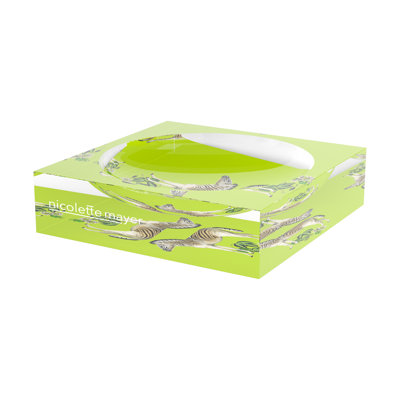 Square Animal Print Decorative Tray