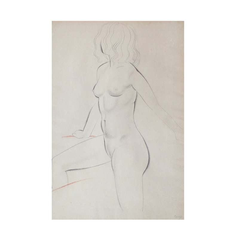 Art sur toile par Eric Gill, H 32 po x l 22 po