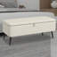 Polyester Upholstered Bench with Flip Top-1810592259