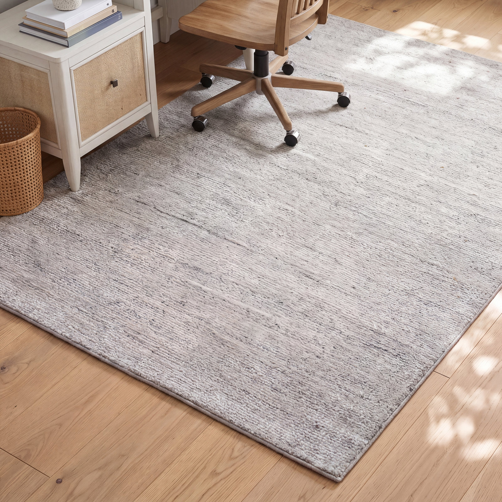 Hand-Tufted Wool Rug, Rectangle 5' x 8'