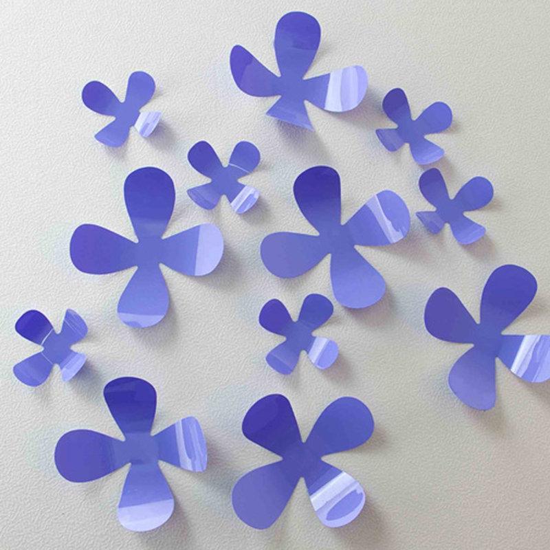 Plants & Flowers Wall Decal, Purple