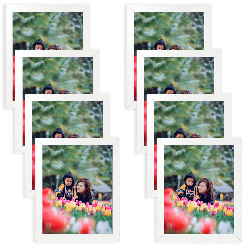 Picture Frame, 8" x 10", White
