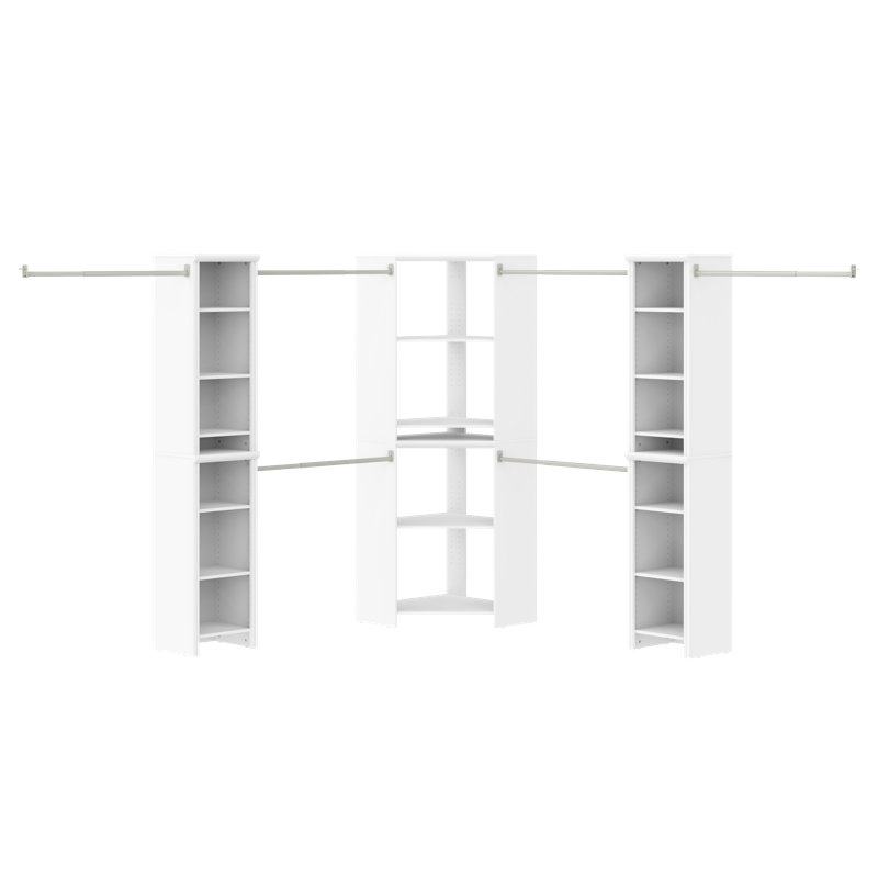 Tour de garde-robe avec tour d'angle Impressions