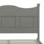 Ensemble de chambre pour grand lit 4 pièces Orrin, comprenant un lit plateforme rétro avec table de chevet et commode-1065249428