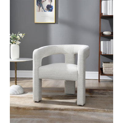 Ensemble de 2 chaises d'appoint Loma Beige Boucle