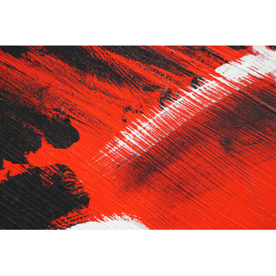 Acrylic Paint On Metal Surface - Wrapped Canvas Painting