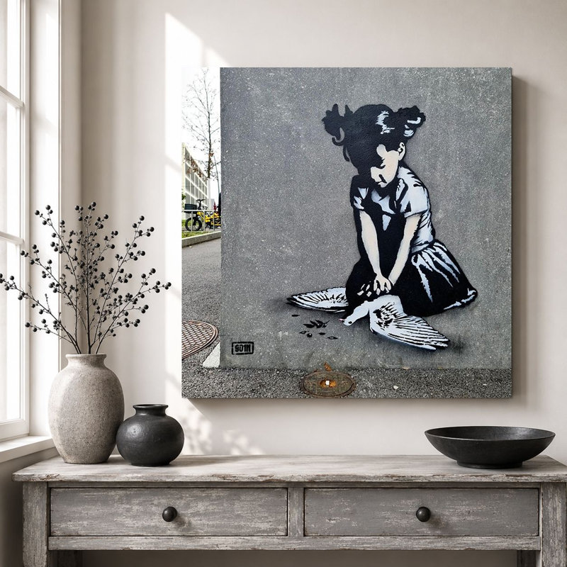 Peinture décorative sur toile