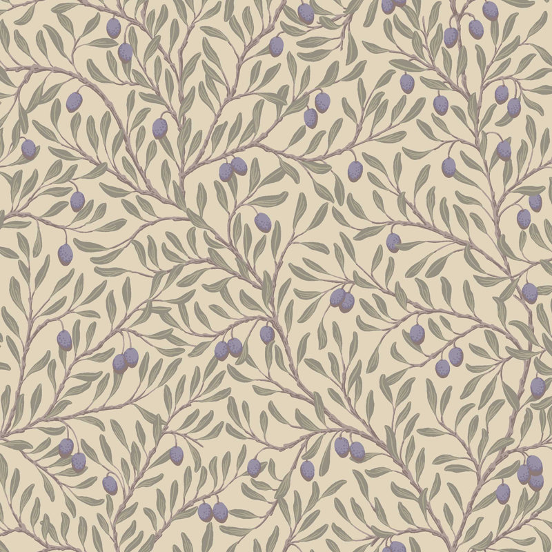 Boråstapeter Olivträd Wallpaper, Leaf/Natural
