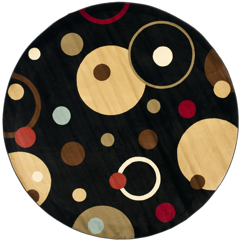 Charis Performance Geometric Rug, Round 7'