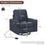 Chaise d'appoint pivotante carrée avec accoudoirs larges-1402026314-1402026312