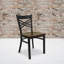 Prompton 'X' Metal Restaurant Chair-1515454592-1515454617