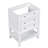 Single Bathroom Vanity Base Only in White