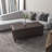Faux Leather Lift Top Storage Bench-1158183120
